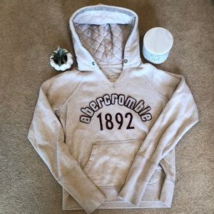 Abercrombie girl’s hoodie size large EUC